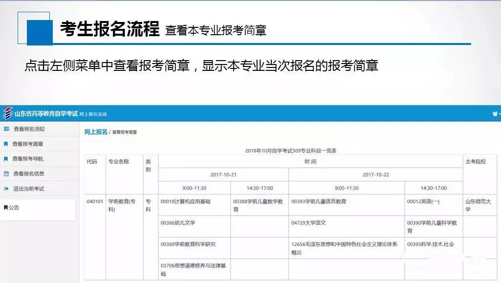 2023年10月山东自考报名缴费流程及常见问题