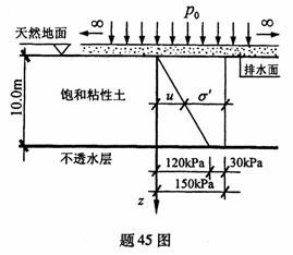 全国2009年10月高等教育自考工程地质及土力学试题