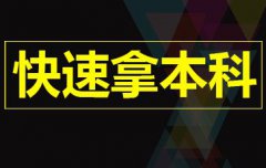 怎样快速拿到自考本科学历？